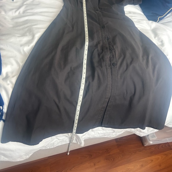 Brochu Walker Charcoal Button-Down Midi Dress - Picture 11 of 16